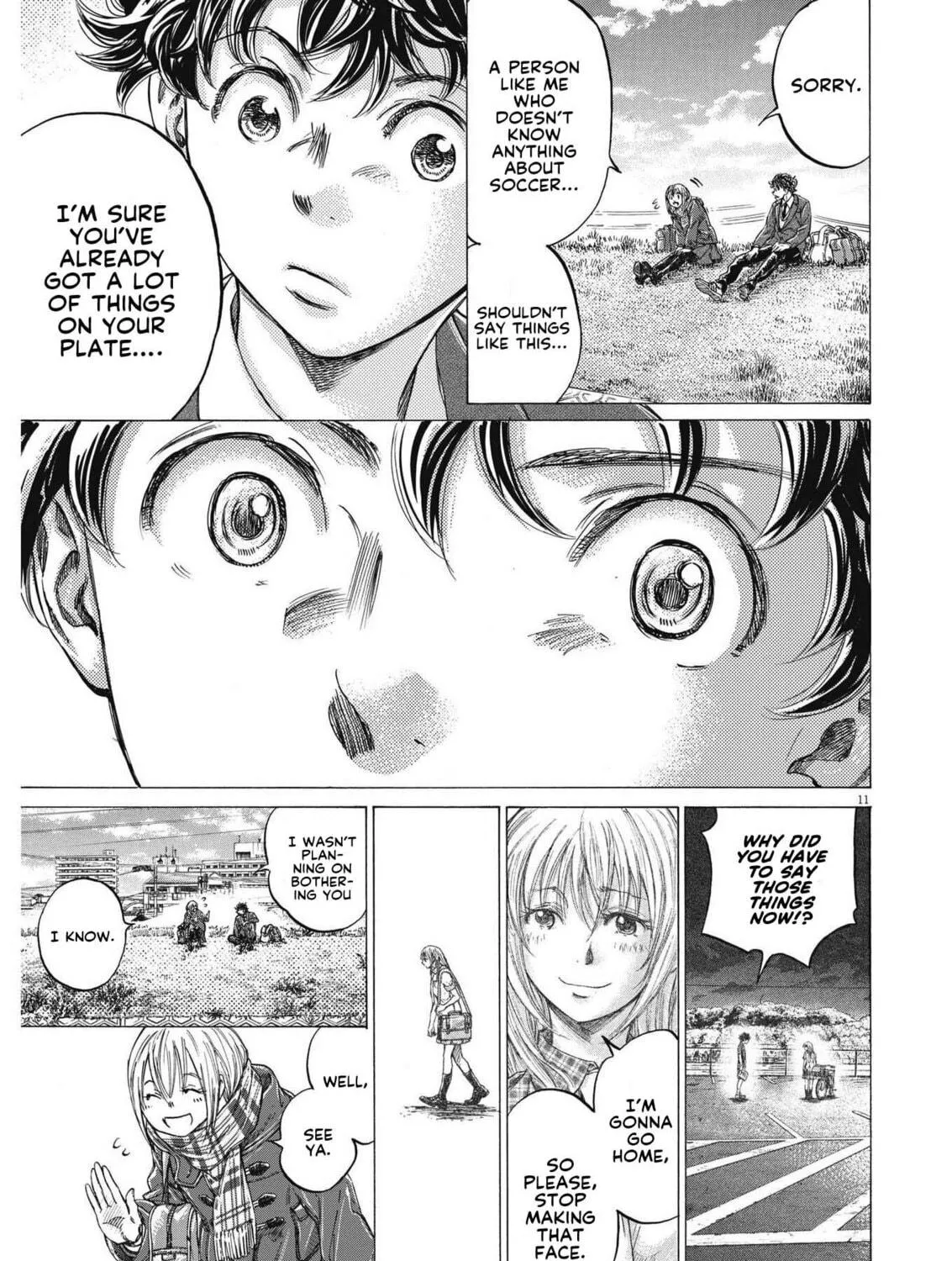 Read Ao Ashi chapter 297 image 21 on Lezhin