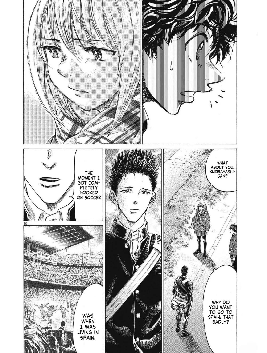 Read Ao Ashi chapter 298 image 19 on Lezhin