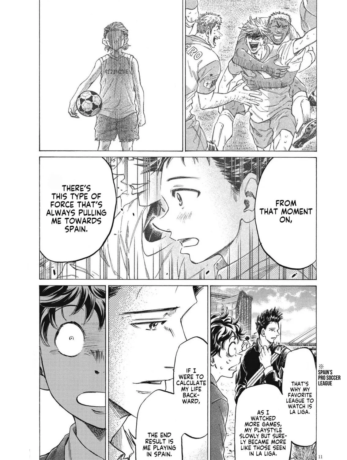 Read Ao Ashi chapter 298 image 21 on Lezhin