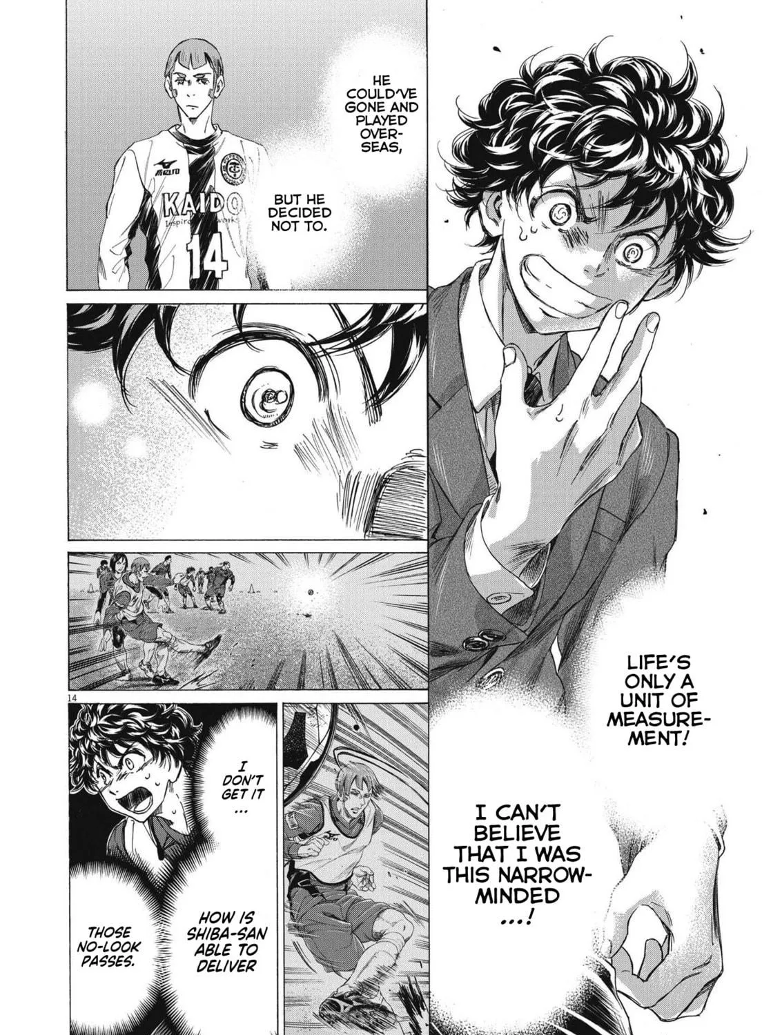 Read Ao Ashi chapter 298 image 27 on Lezhin