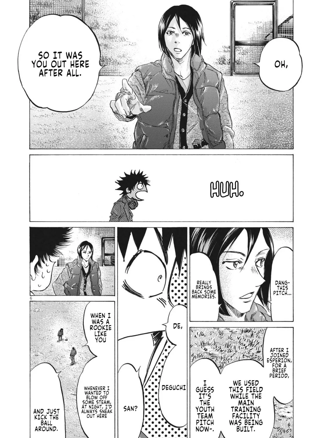 Read Ao Ashi chapter 299 image 11 on Lezhin