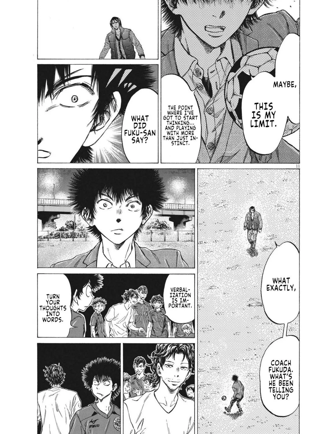 Read Ao Ashi chapter 299 image 21 on Lezhin