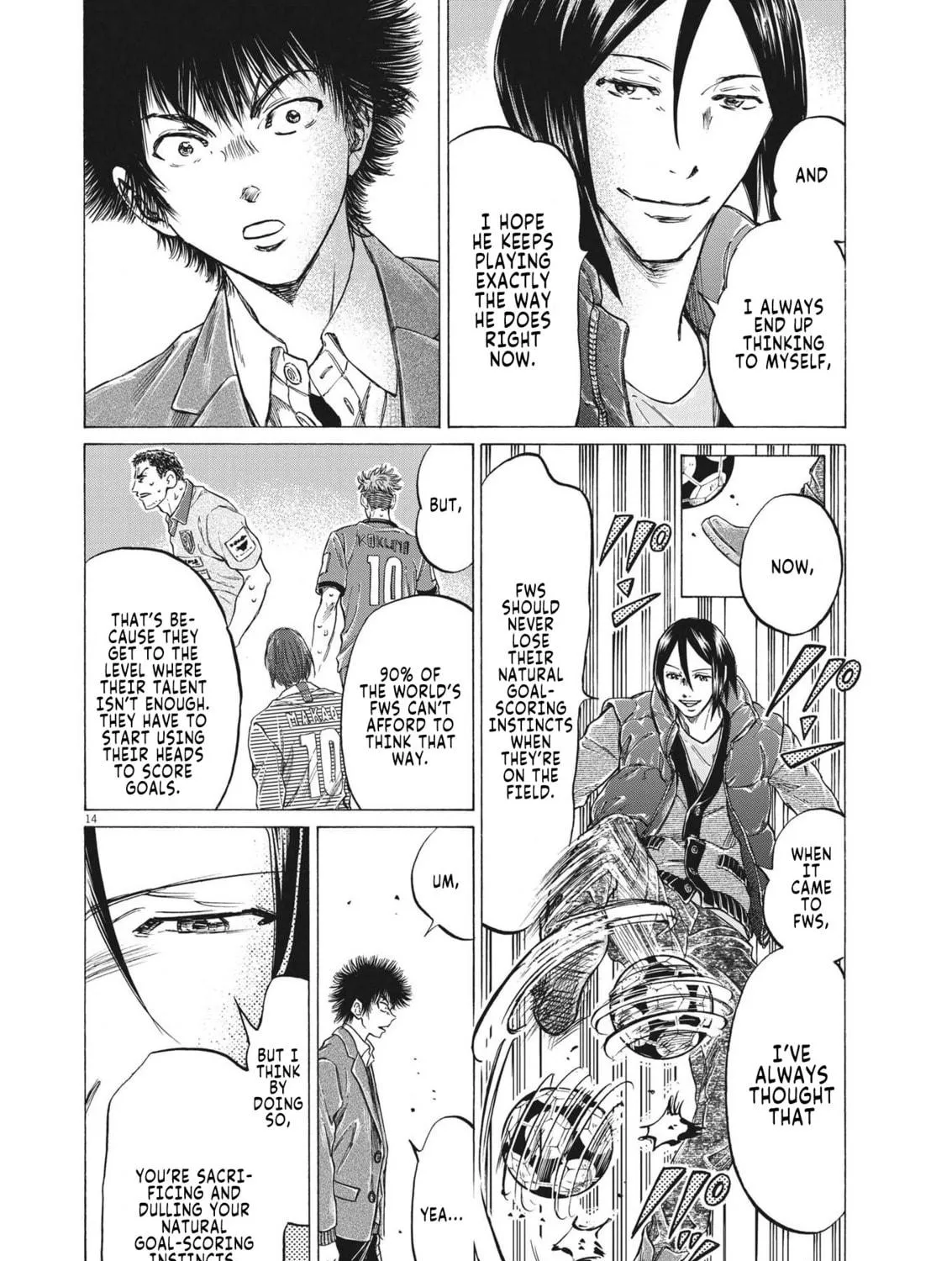 Read Ao Ashi chapter 299 image 27 on Lezhin