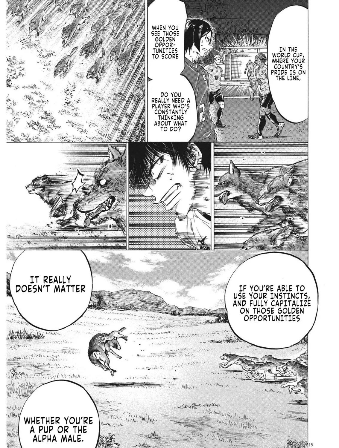 Read Ao Ashi chapter 299 image 29 on Lezhin