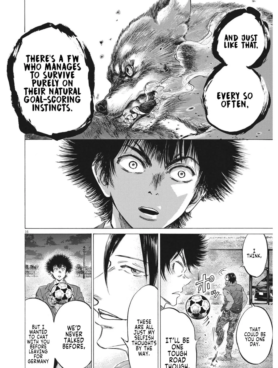 Read Ao Ashi chapter 299 image 31 on Lezhin