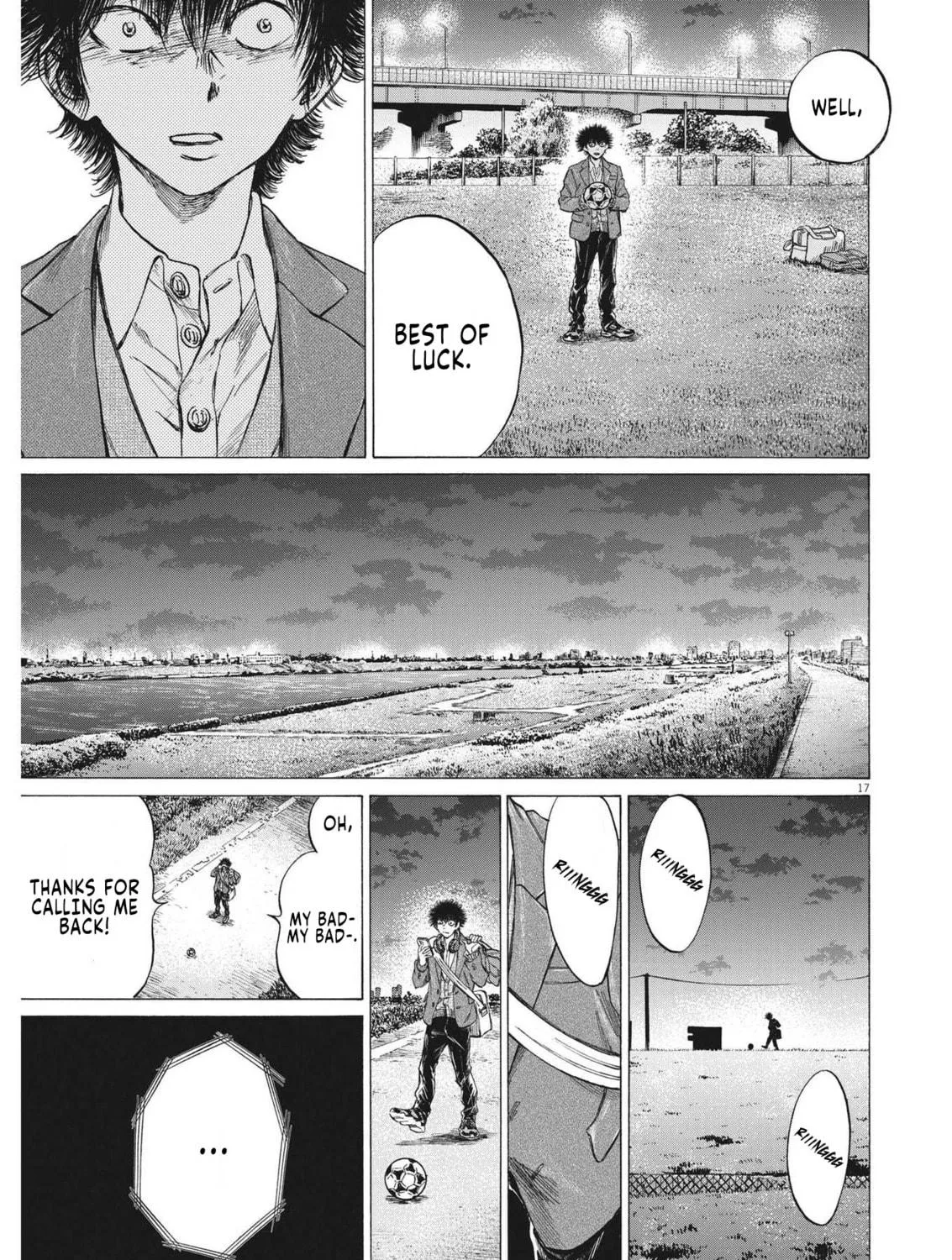 Read Ao Ashi chapter 299 image 33 on Lezhin