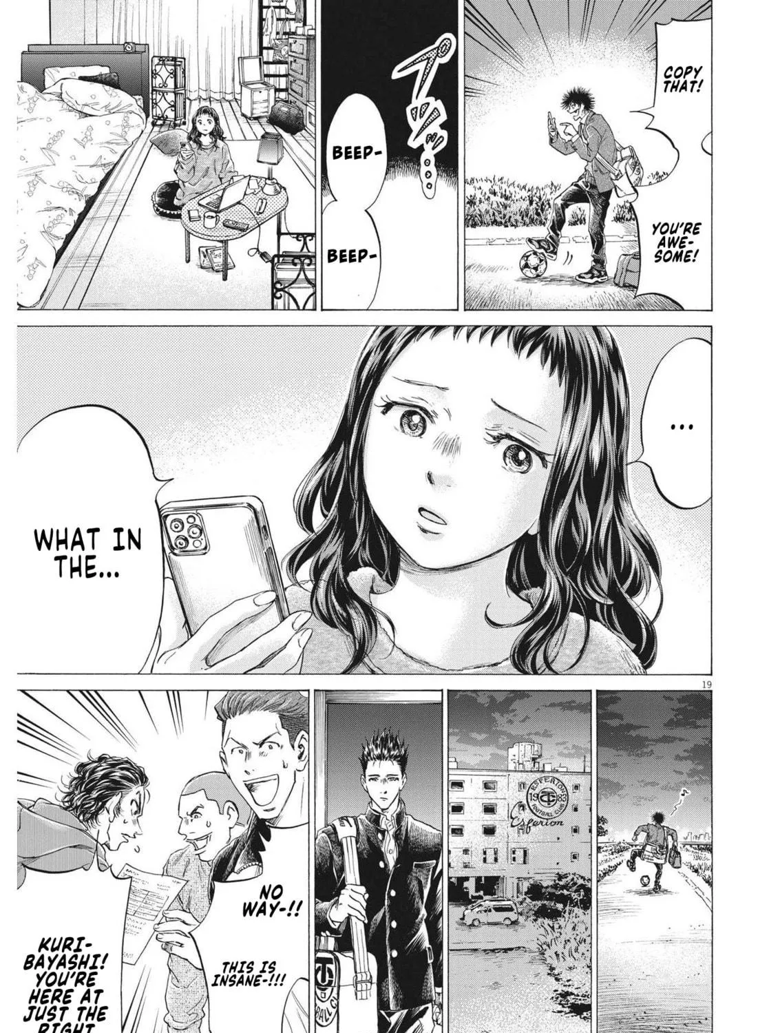 Read Ao Ashi chapter 299 image 37 on Lezhin