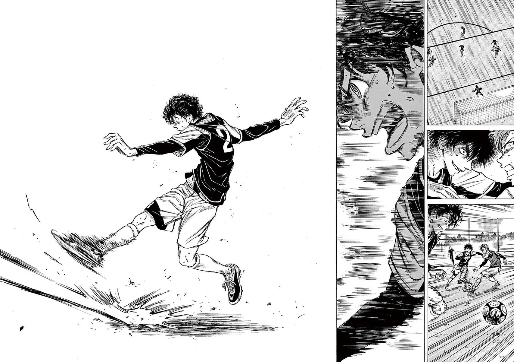 Read Ao Ashi chapter 30 image 9 on Lezhin