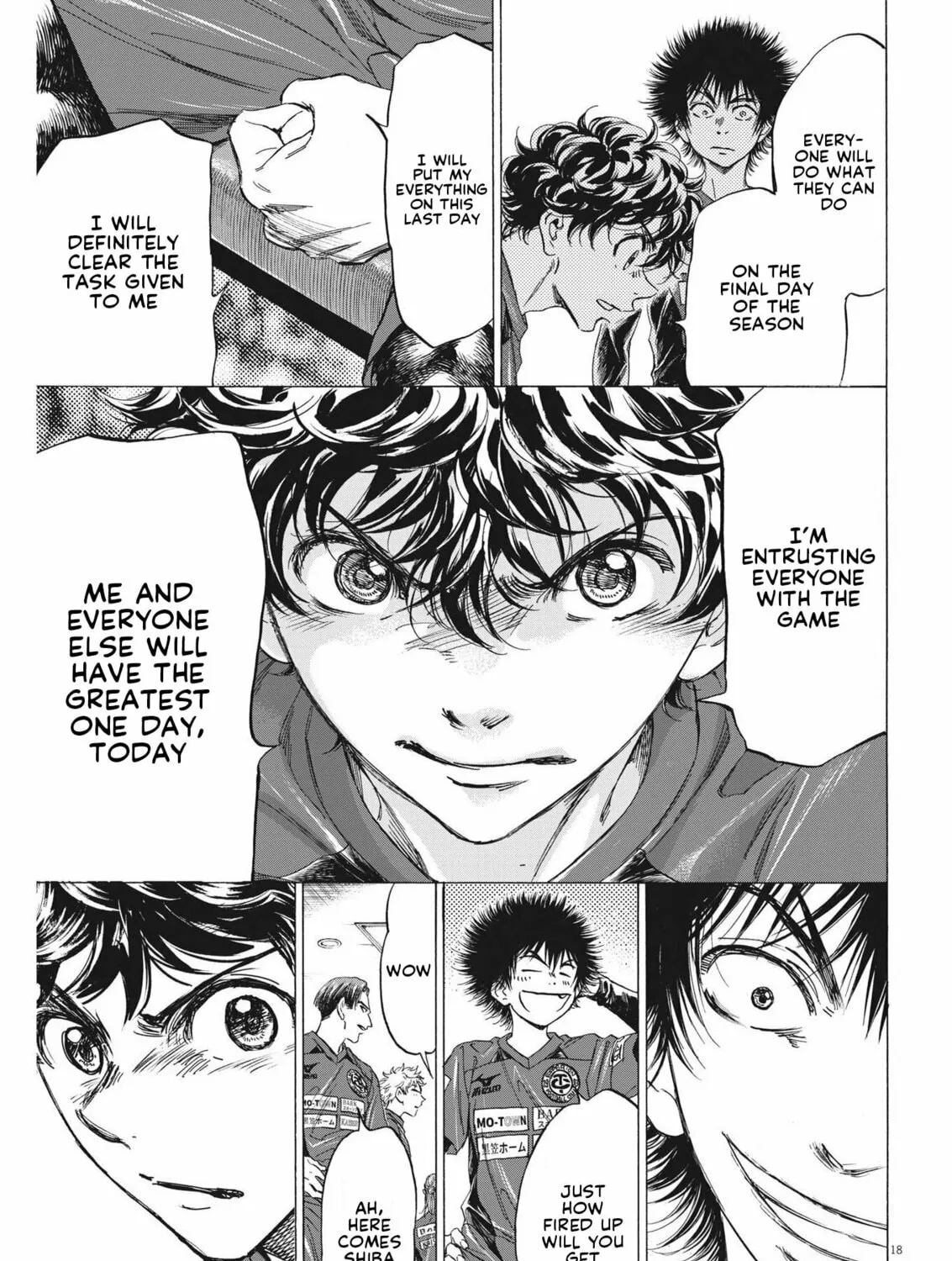 Read Ao Ashi chapter 300 image 35 on Lezhin