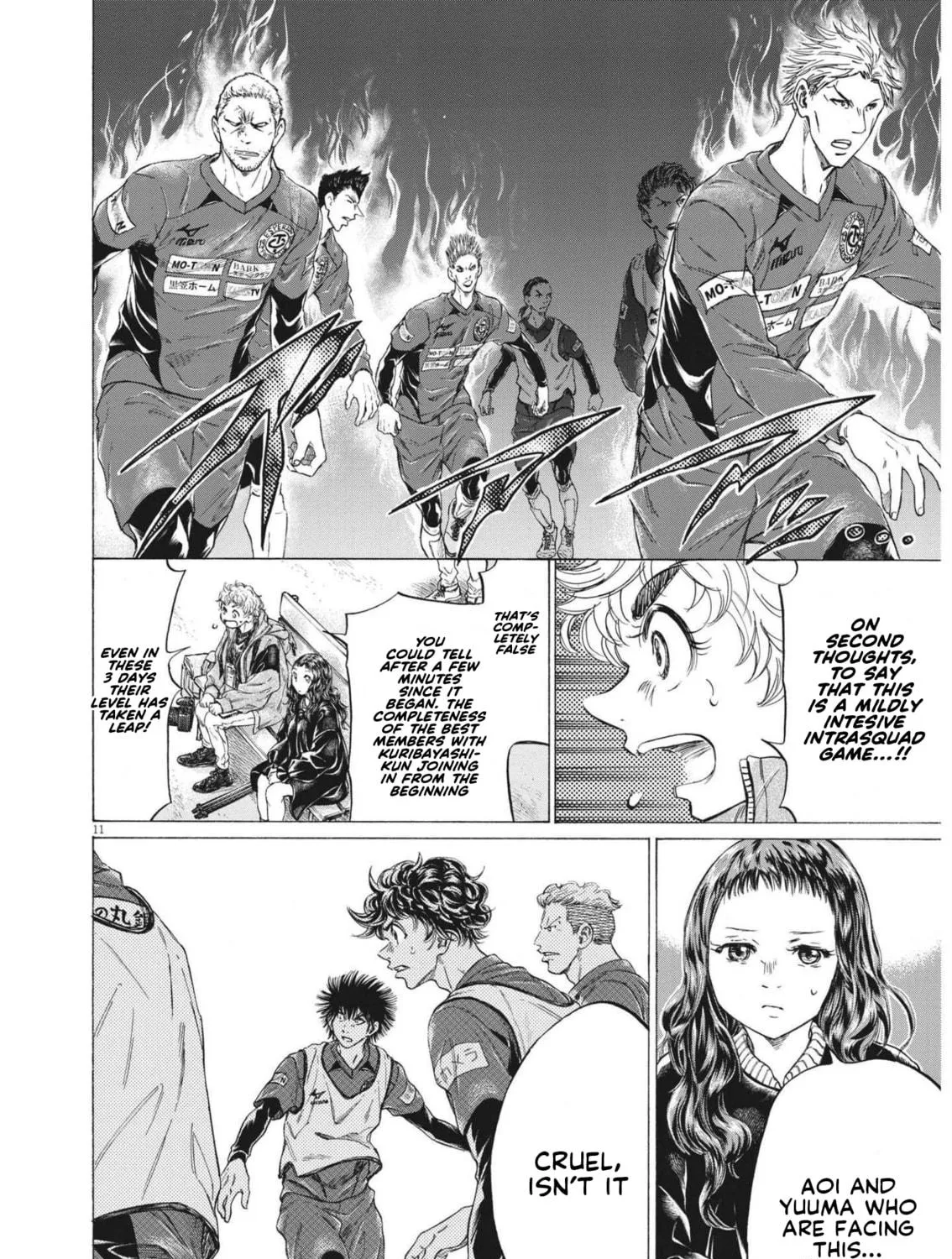 Read Ao Ashi chapter 301 image 21 on Lezhin