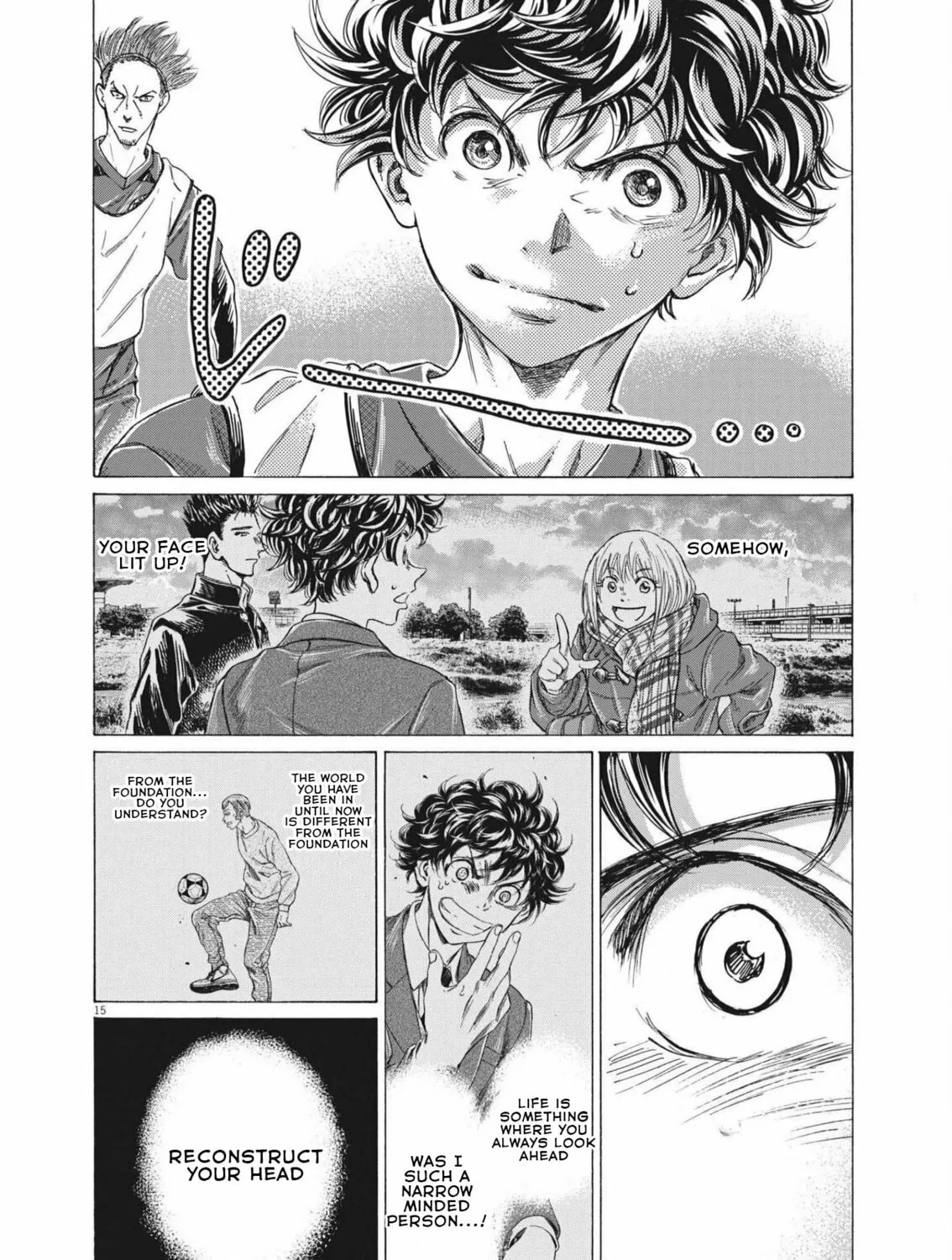 Read Ao Ashi chapter 301 image 29 on Lezhin