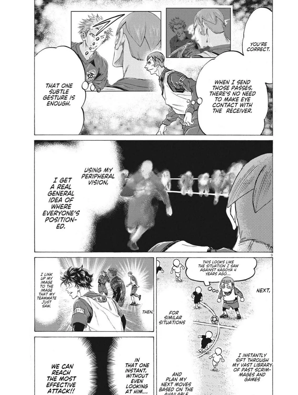 Read Ao Ashi chapter 302 image 17 on Lezhin