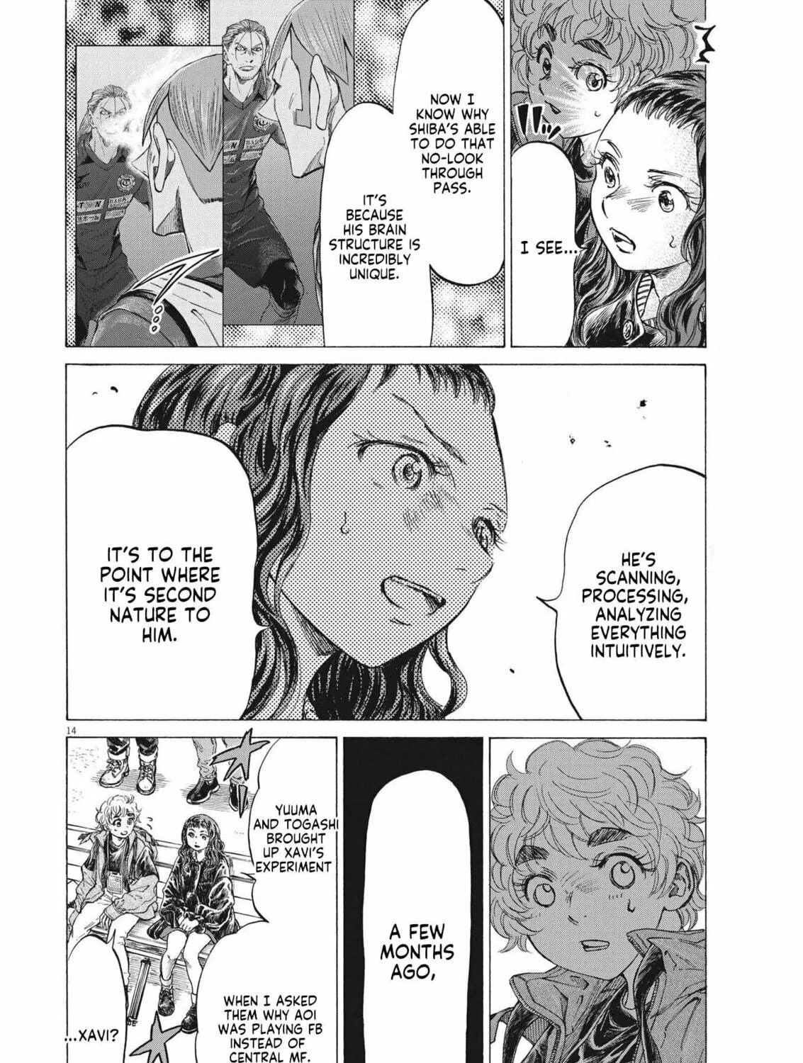 Read Ao Ashi chapter 302 image 27 on Lezhin