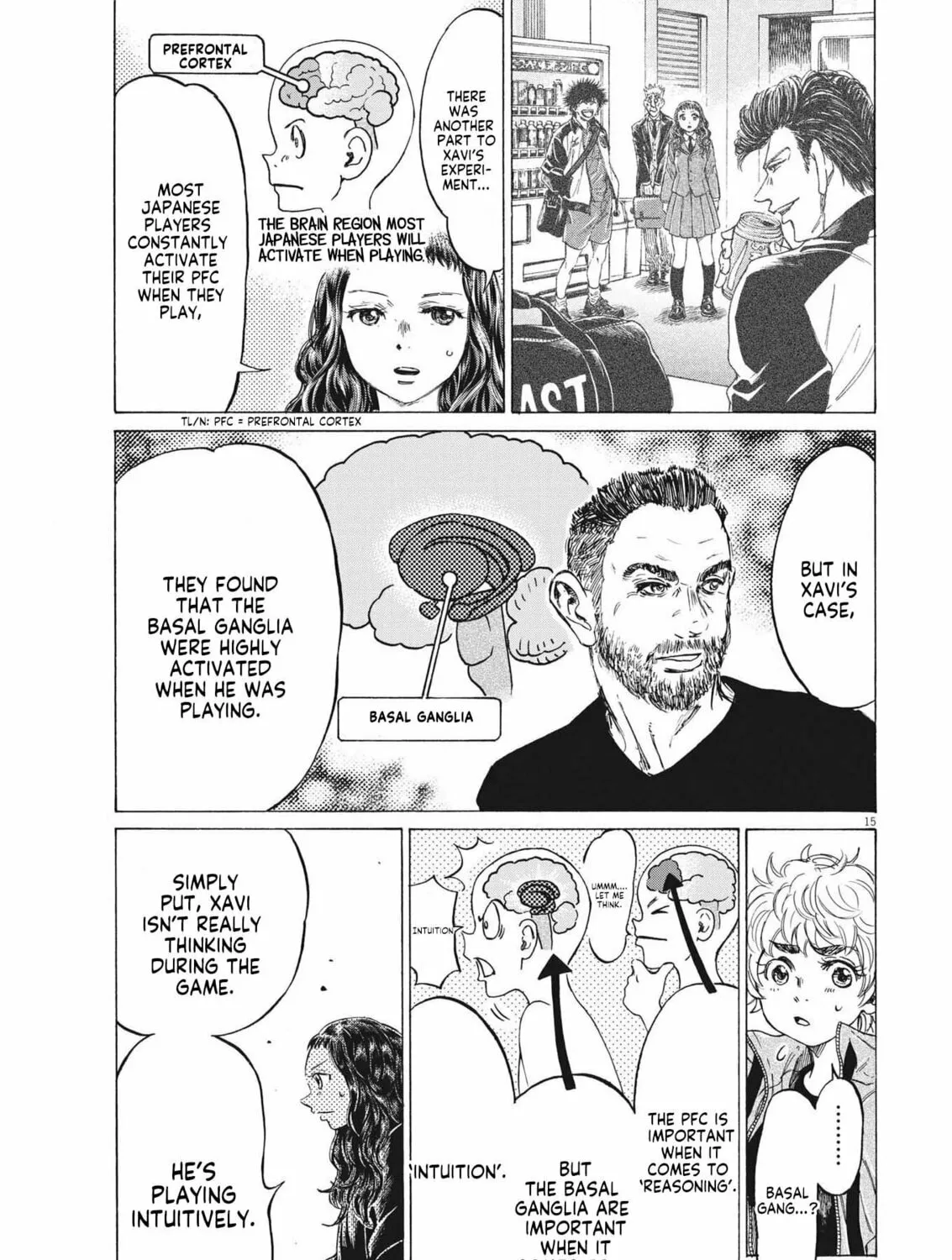 Read Ao Ashi chapter 302 image 29 on Lezhin