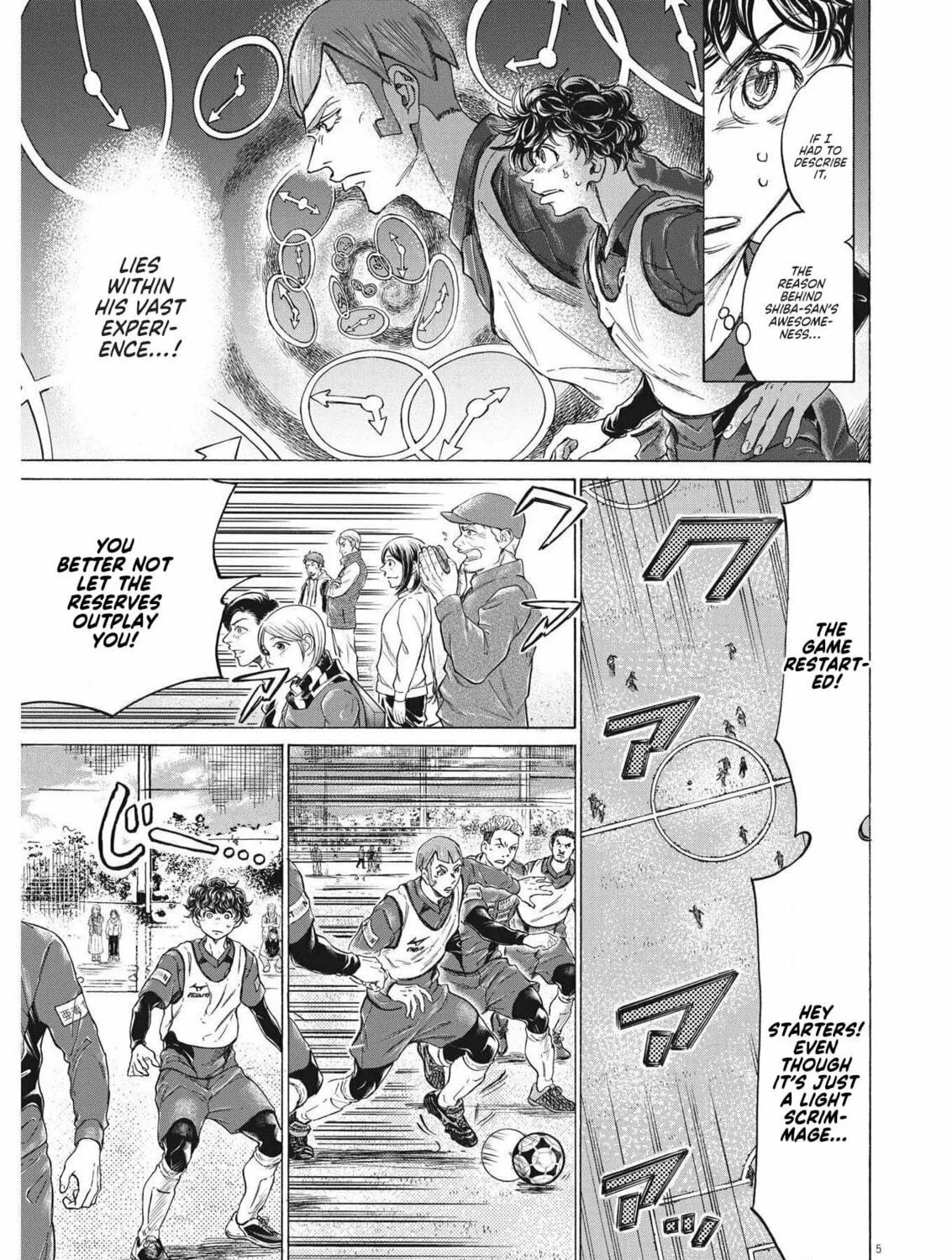 Read Ao Ashi chapter 302 image 9 on Lezhin