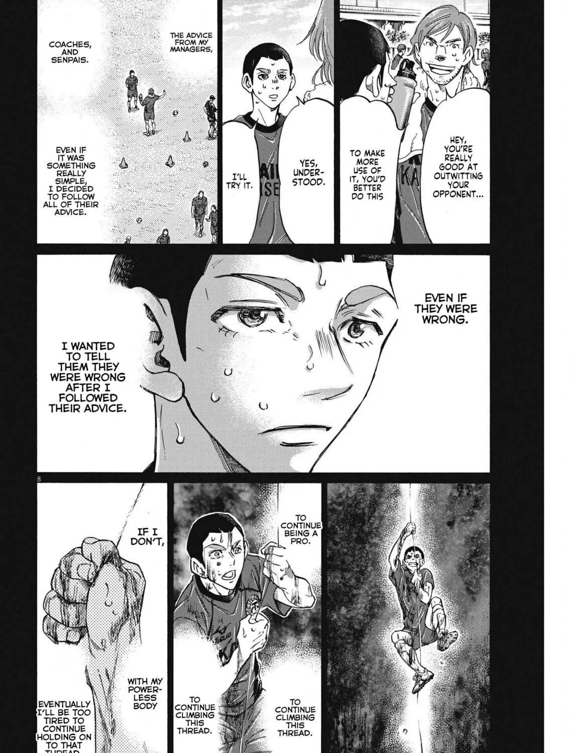Read Ao Ashi chapter 303 image 15 on Lezhin