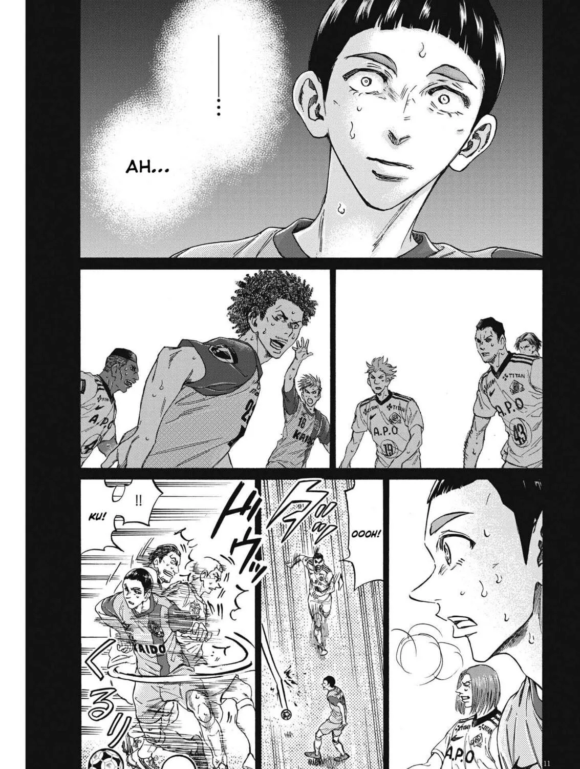 Read Ao Ashi chapter 303 image 21 on Lezhin