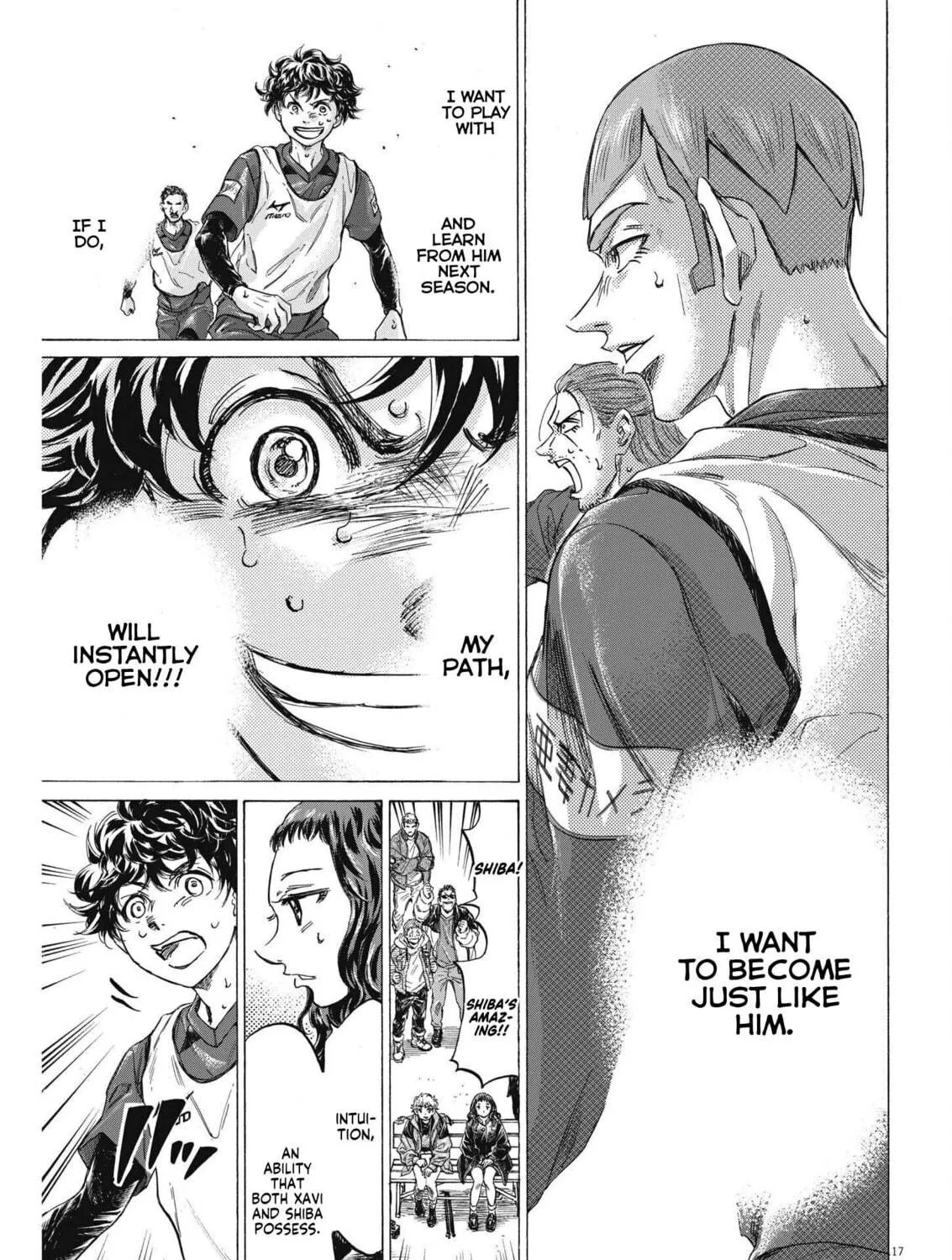 Read Ao Ashi chapter 303 image 33 on Lezhin