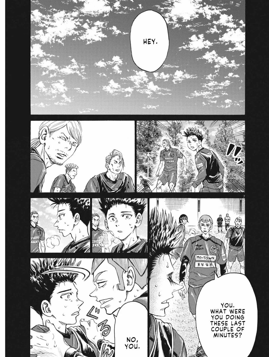 Read Ao Ashi chapter 304 image 13 on Lezhin