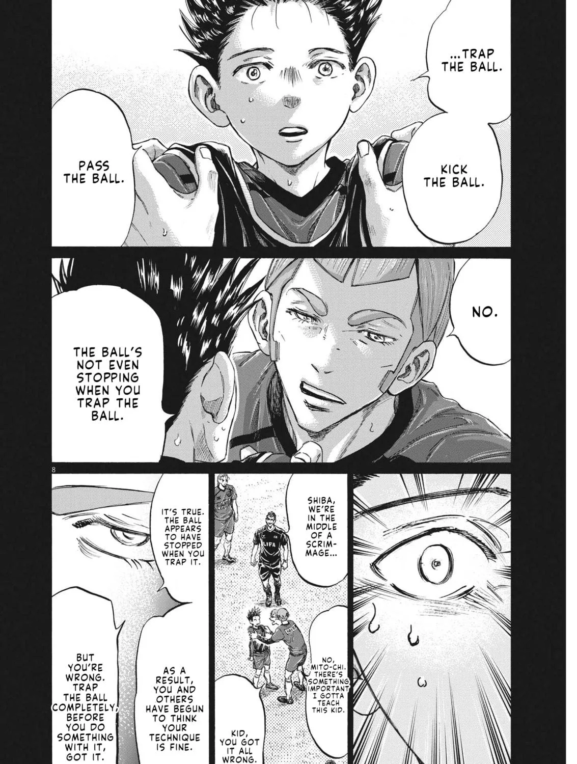 Read Ao Ashi chapter 304 image 15 on Lezhin