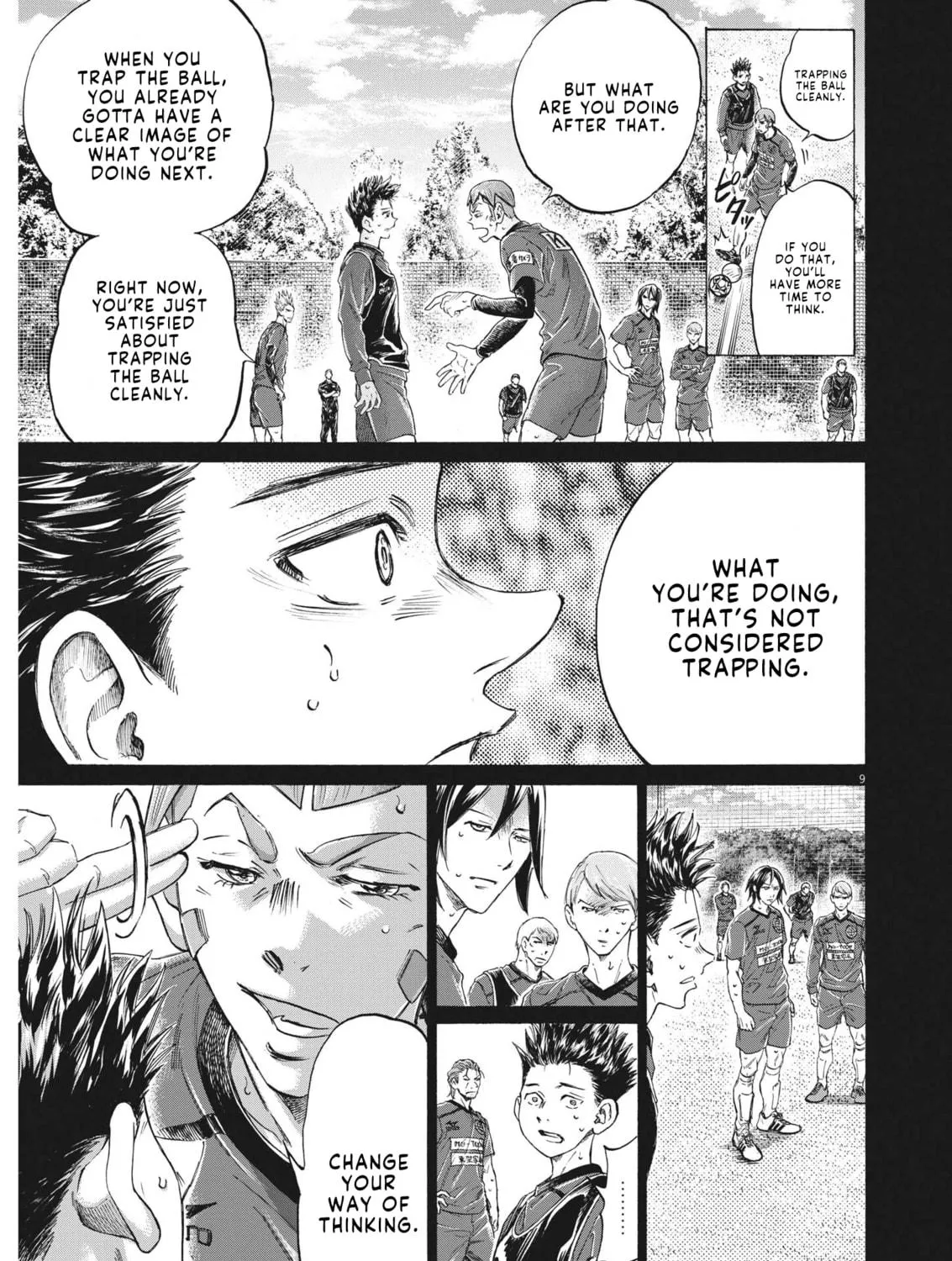 Read Ao Ashi chapter 304 image 17 on Lezhin
