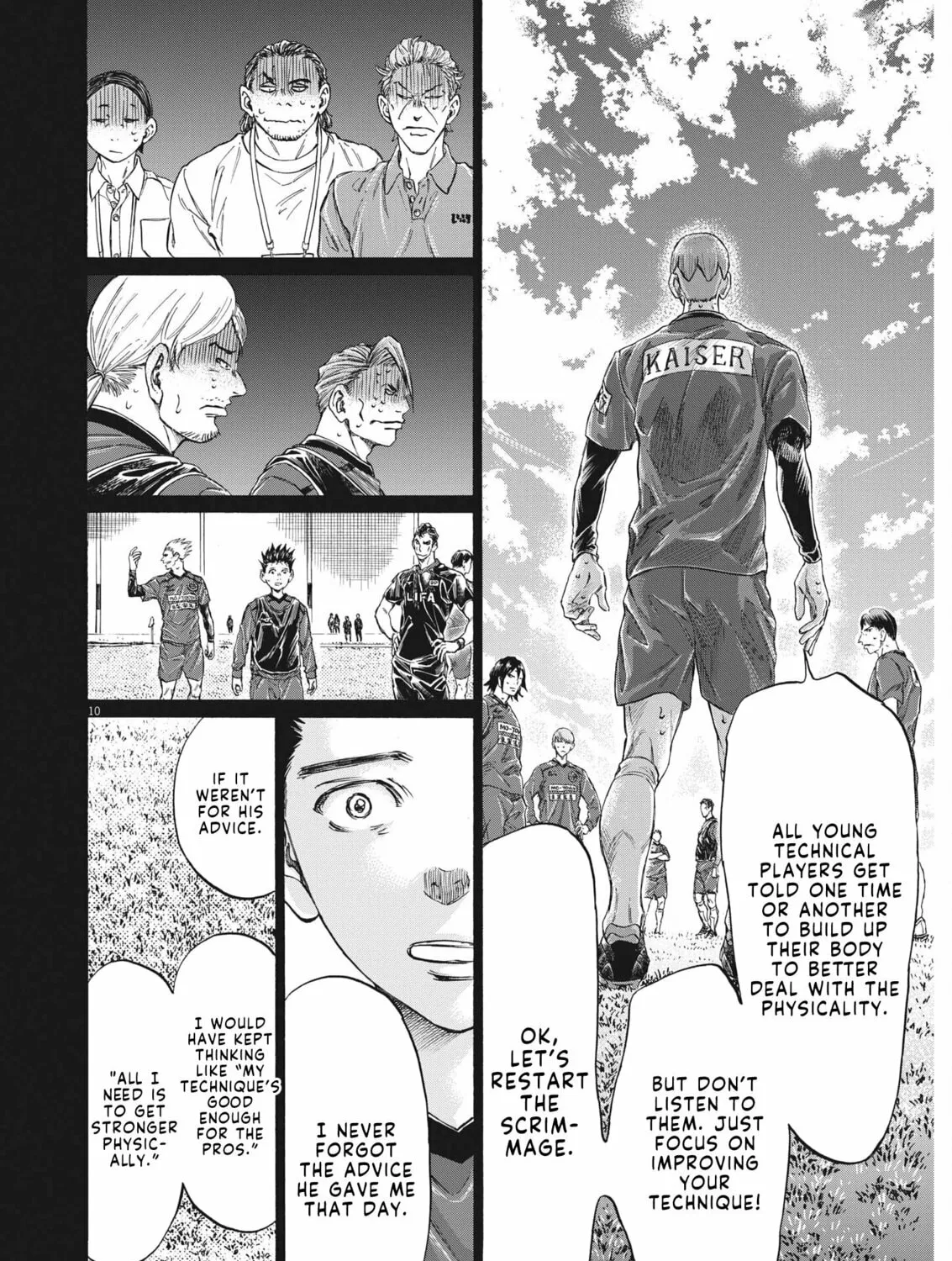 Read Ao Ashi chapter 304 image 19 on Lezhin