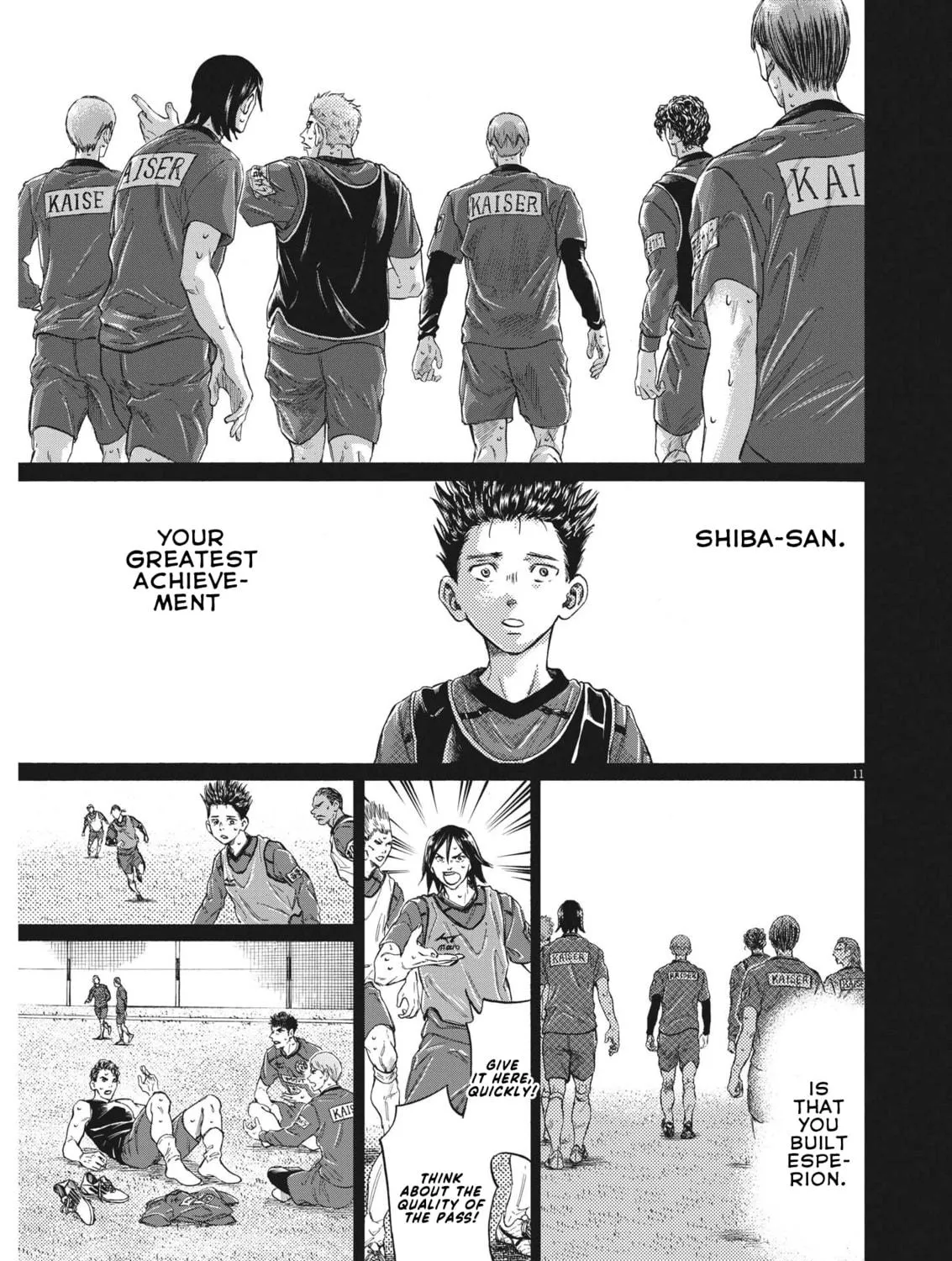 Read Ao Ashi chapter 304 image 21 on Lezhin