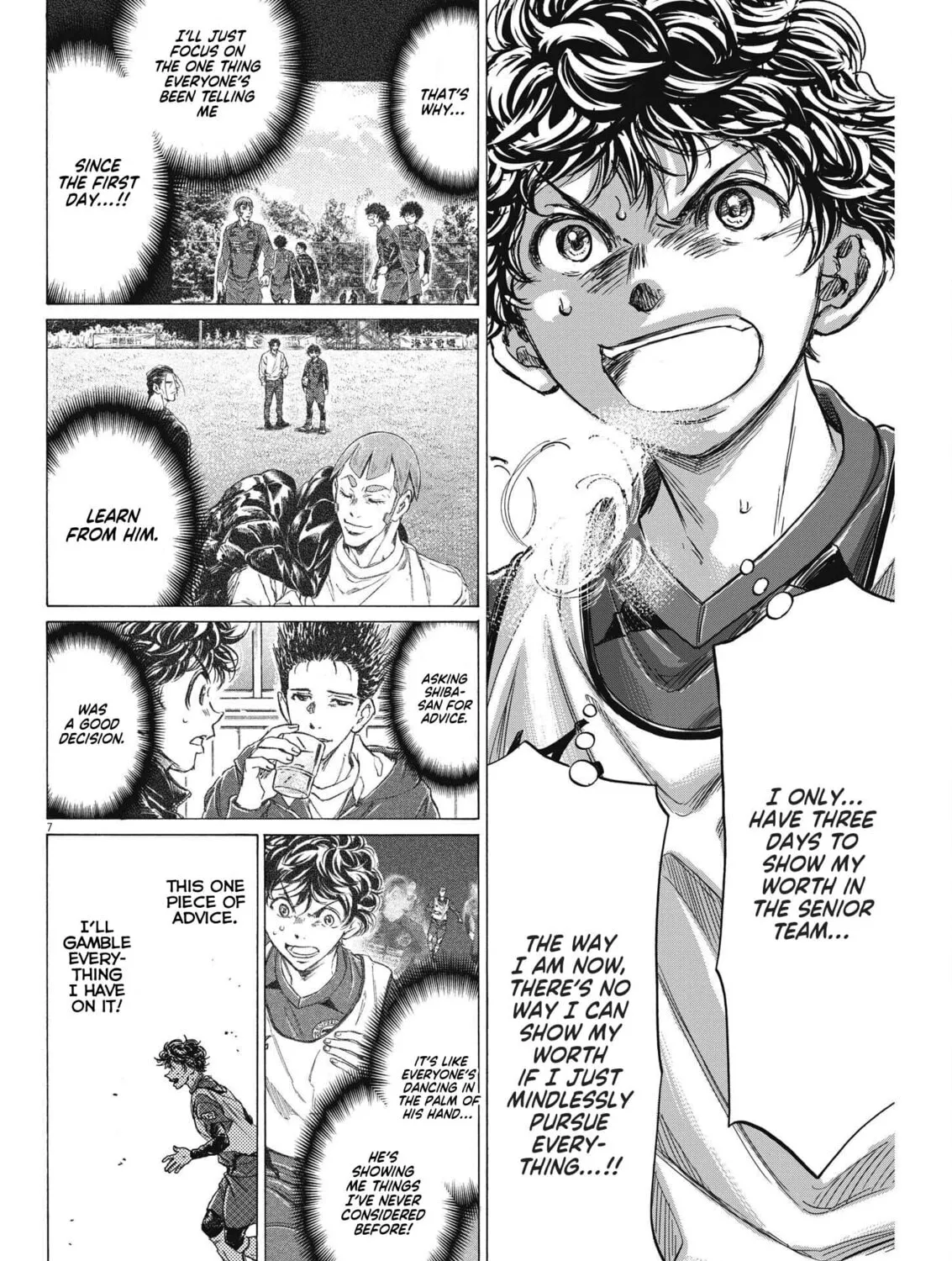 Read Ao Ashi chapter 305 image 13 on Lezhin