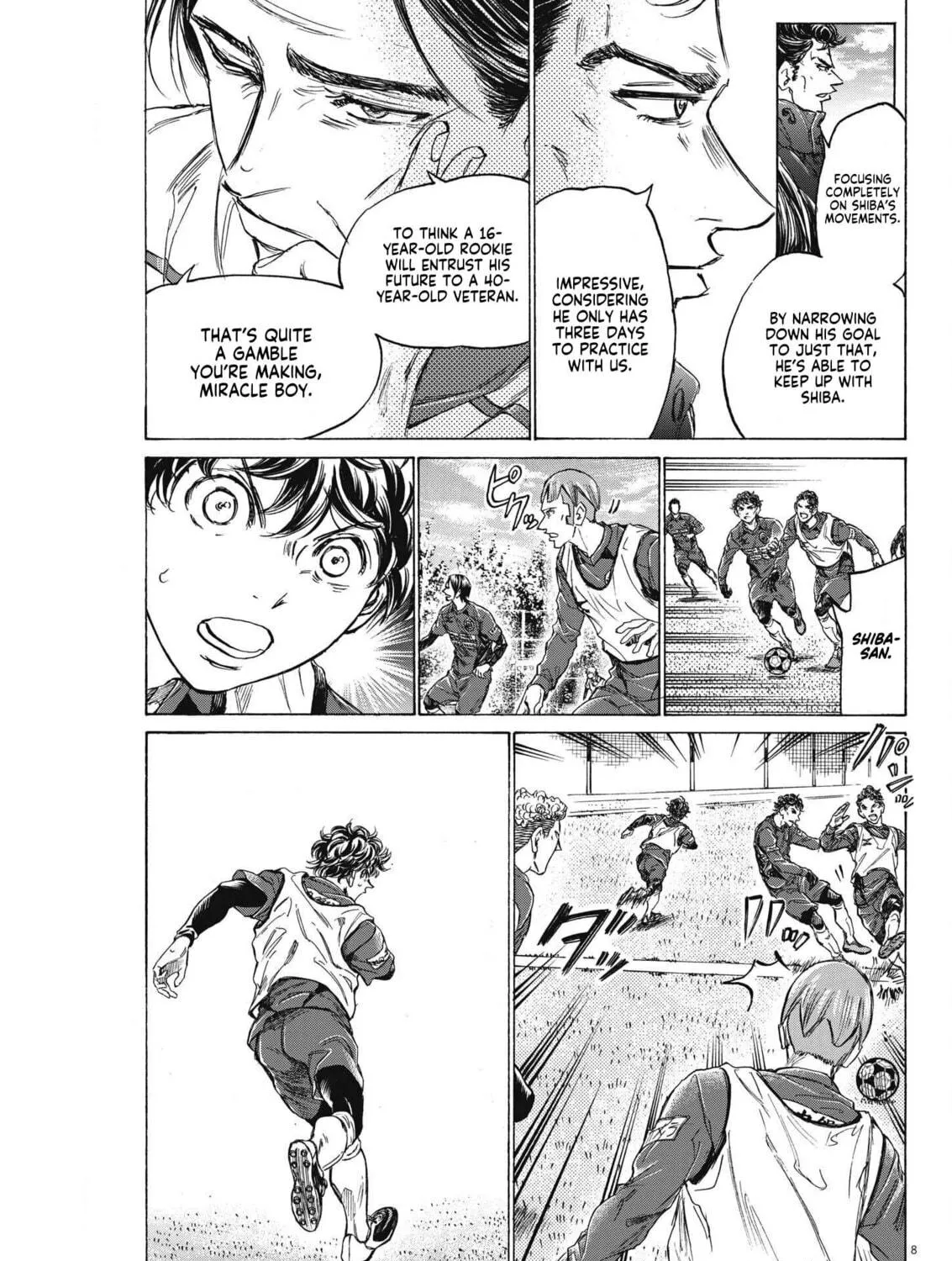 Read Ao Ashi chapter 305 image 15 on Lezhin