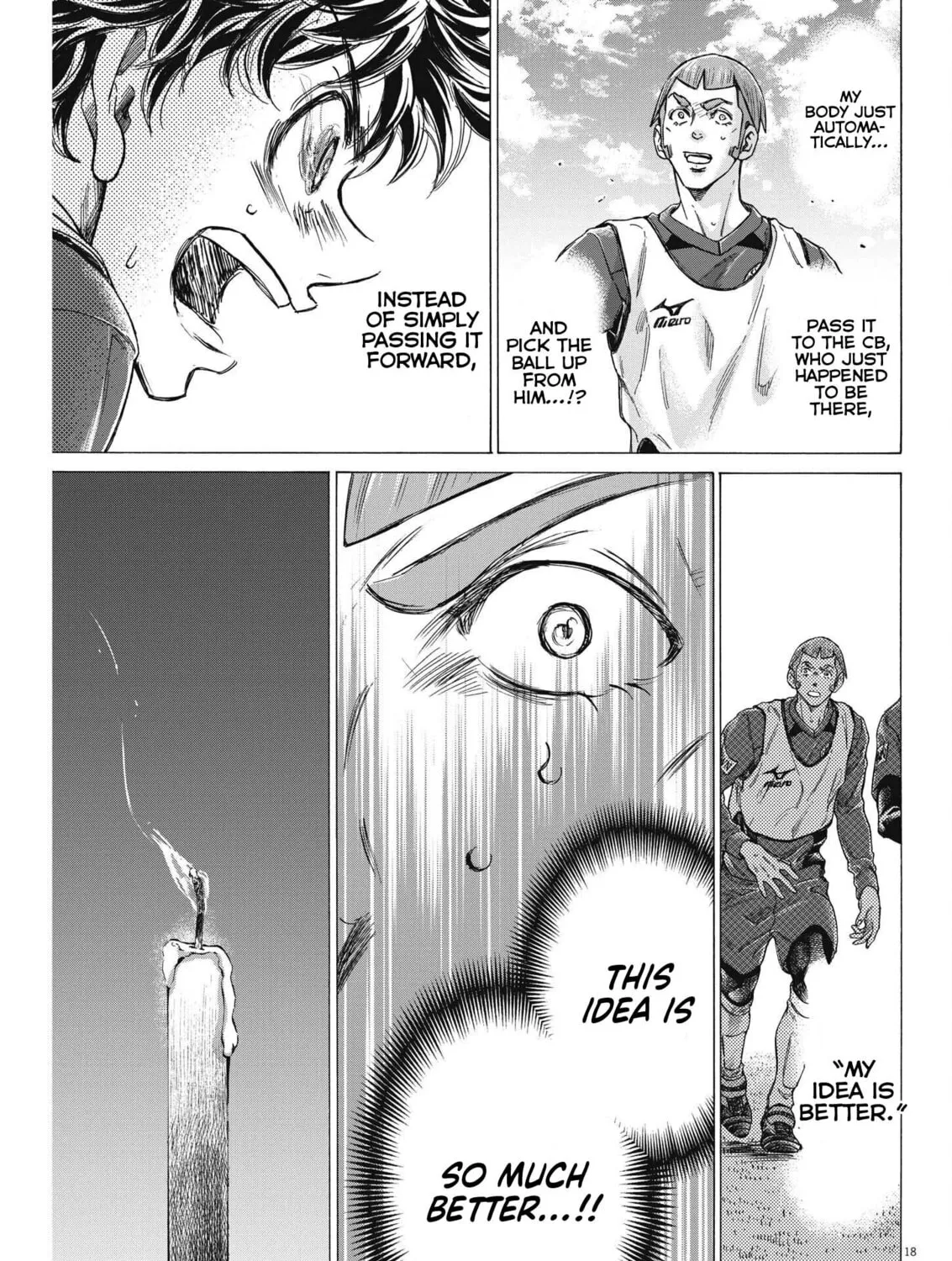 Read Ao Ashi chapter 305 image 35 on Lezhin