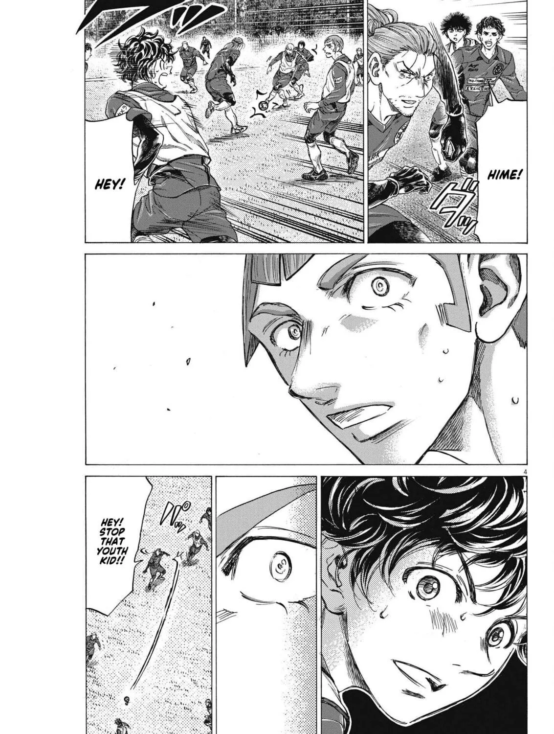 Read Ao Ashi chapter 305 image 7 on Lezhin