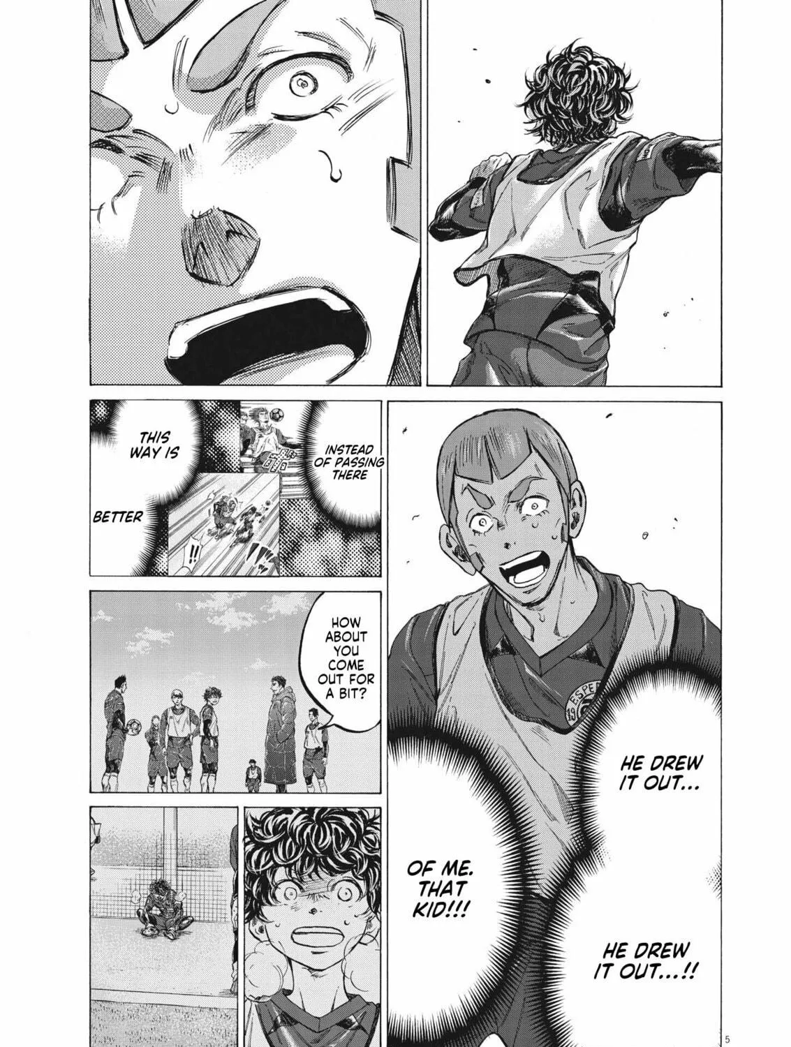 Read Ao Ashi chapter 306 image 9 on Lezhin