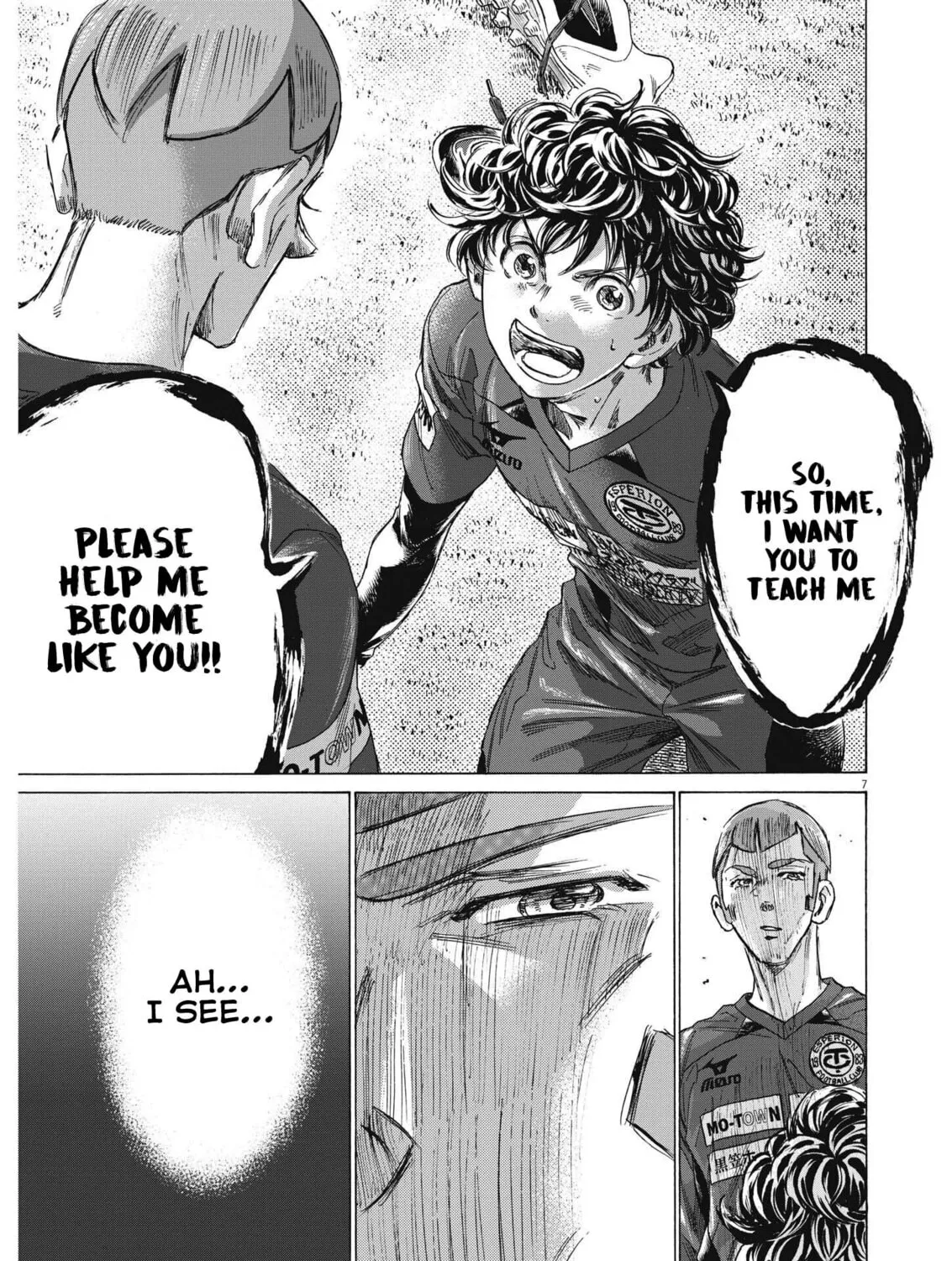 Read Ao Ashi chapter 307 image 13 on Lezhin