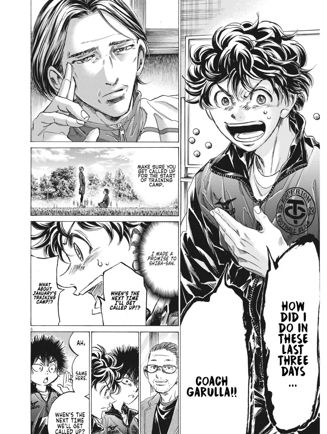 Read Ao Ashi chapter 308 image 11 on Lezhin