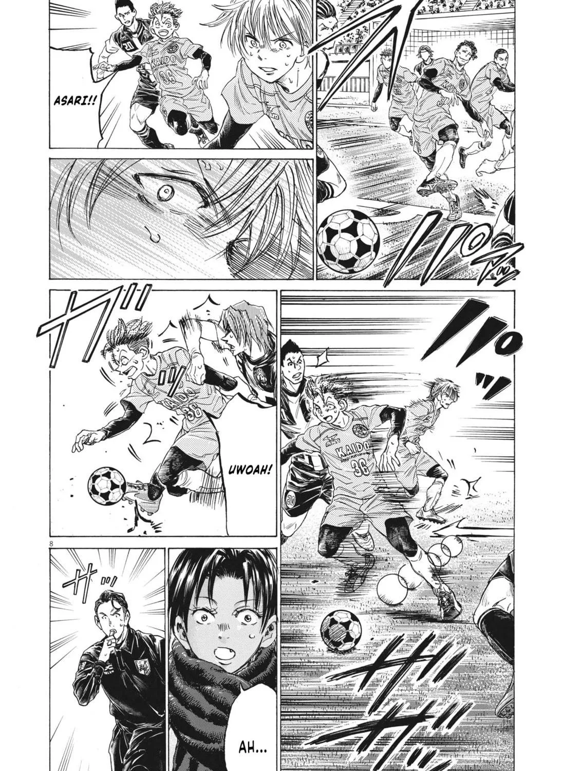 Read Ao Ashi chapter 308 image 15 on Lezhin