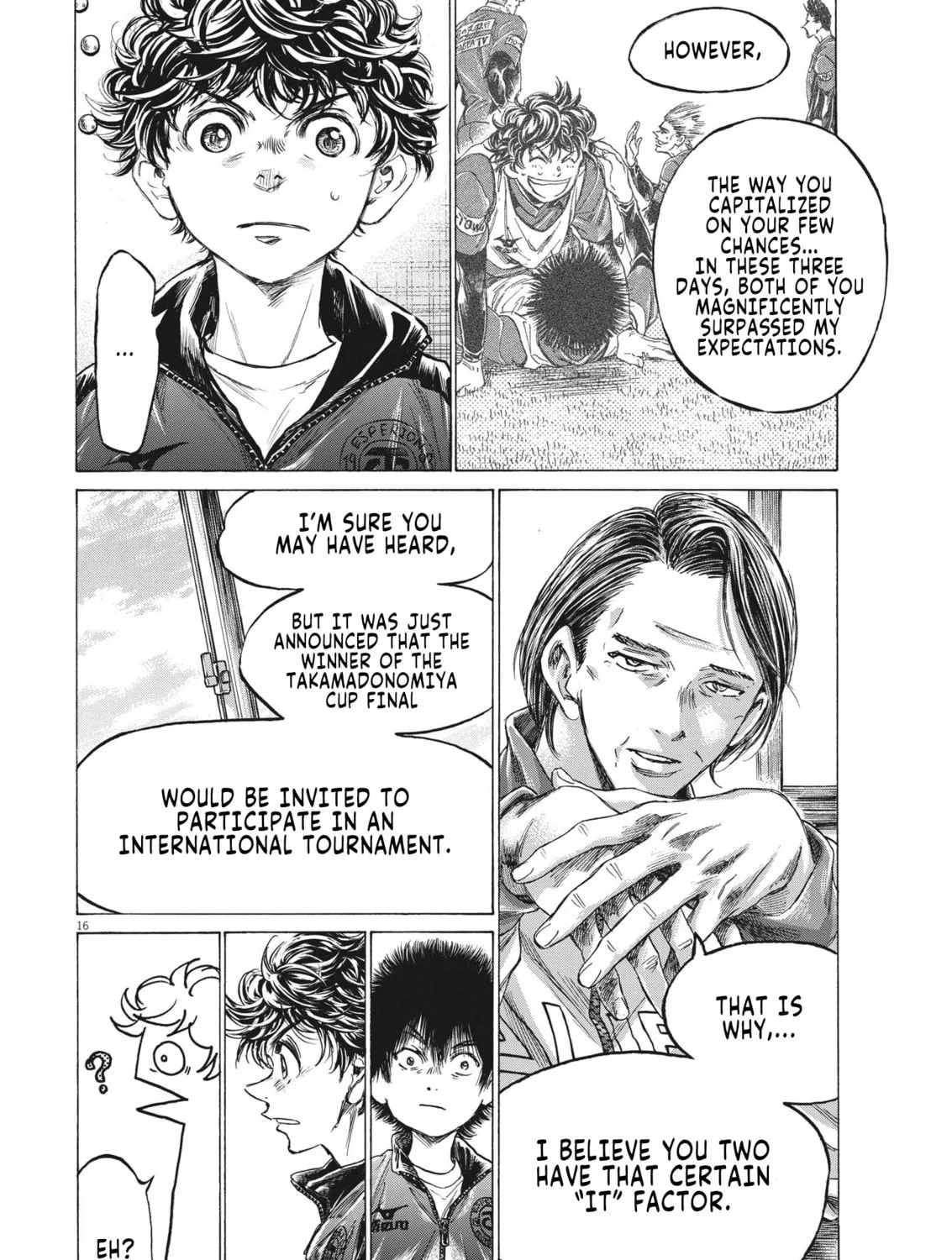 Read Ao Ashi chapter 308 image 31 on Lezhin