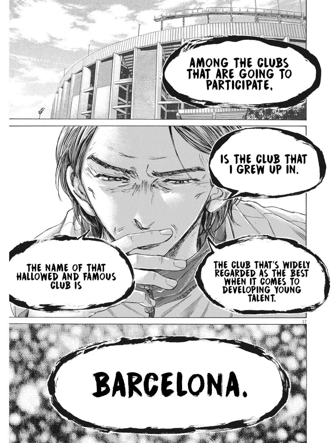 Read Ao Ashi chapter 308 image 33 on Lezhin