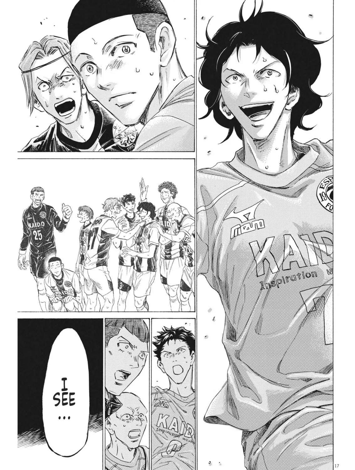 Read Ao Ashi chapter 309 image 33 on Lezhin