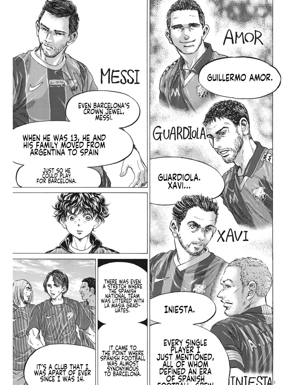 Read Ao Ashi chapter 309 image 5 on Lezhin