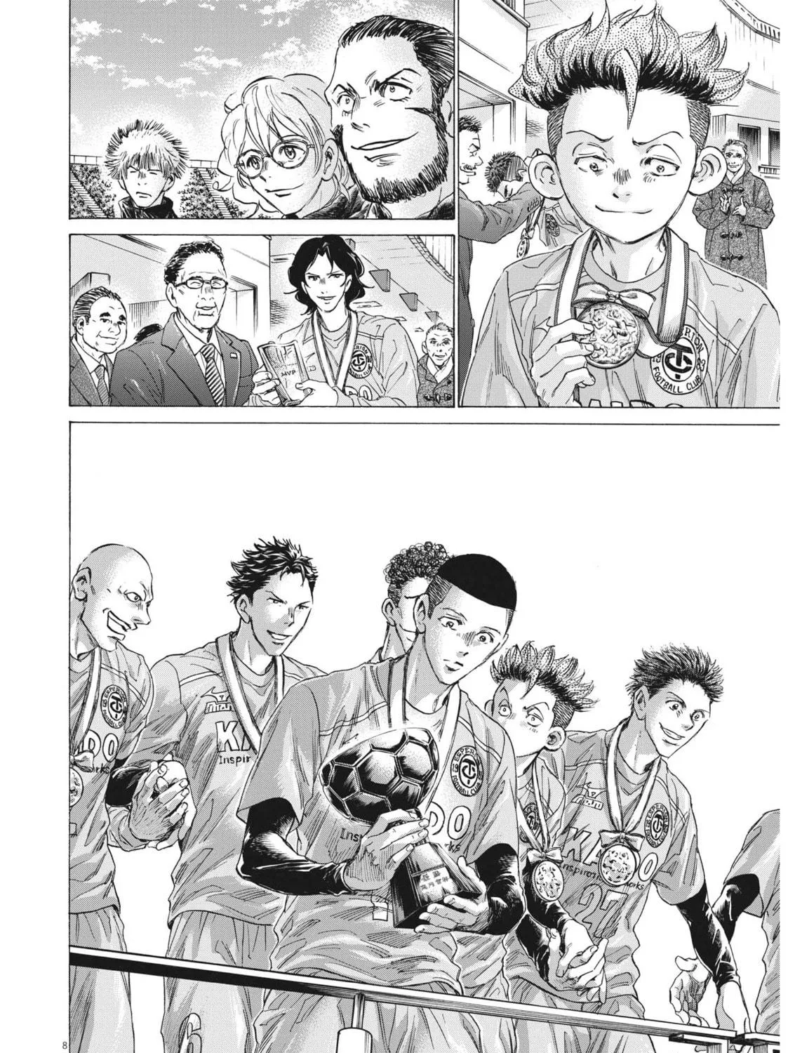 Read Ao Ashi chapter 310 image 15 on Lezhin