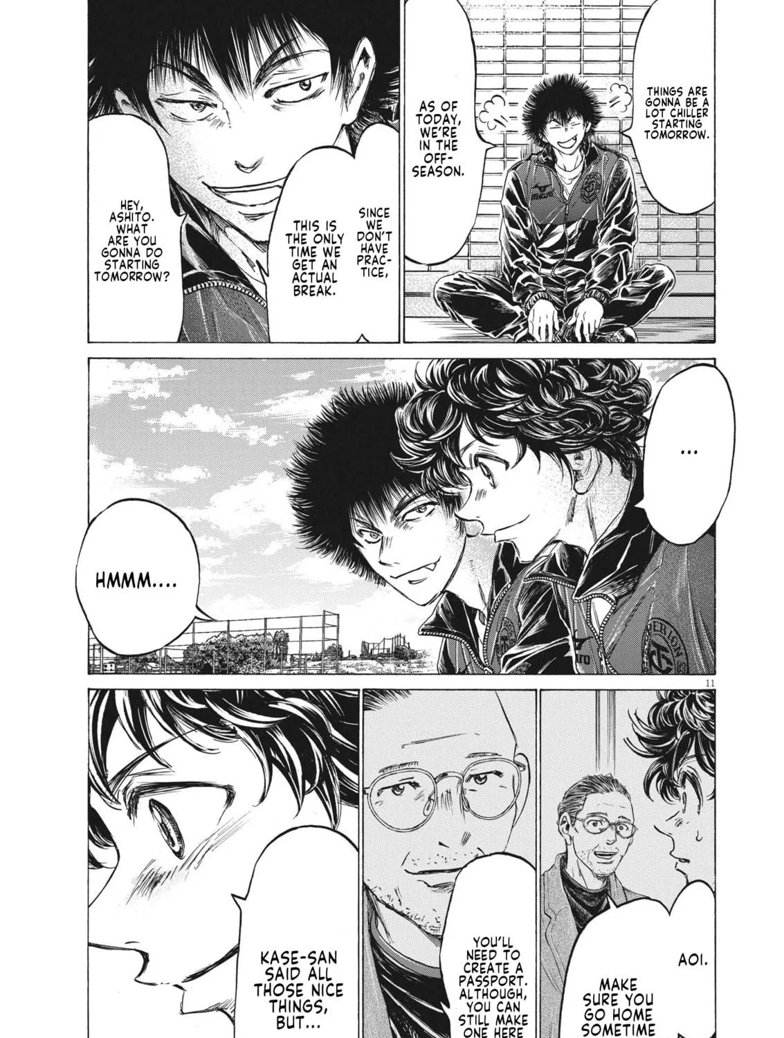 Read Ao Ashi chapter 310 image 21 on Lezhin