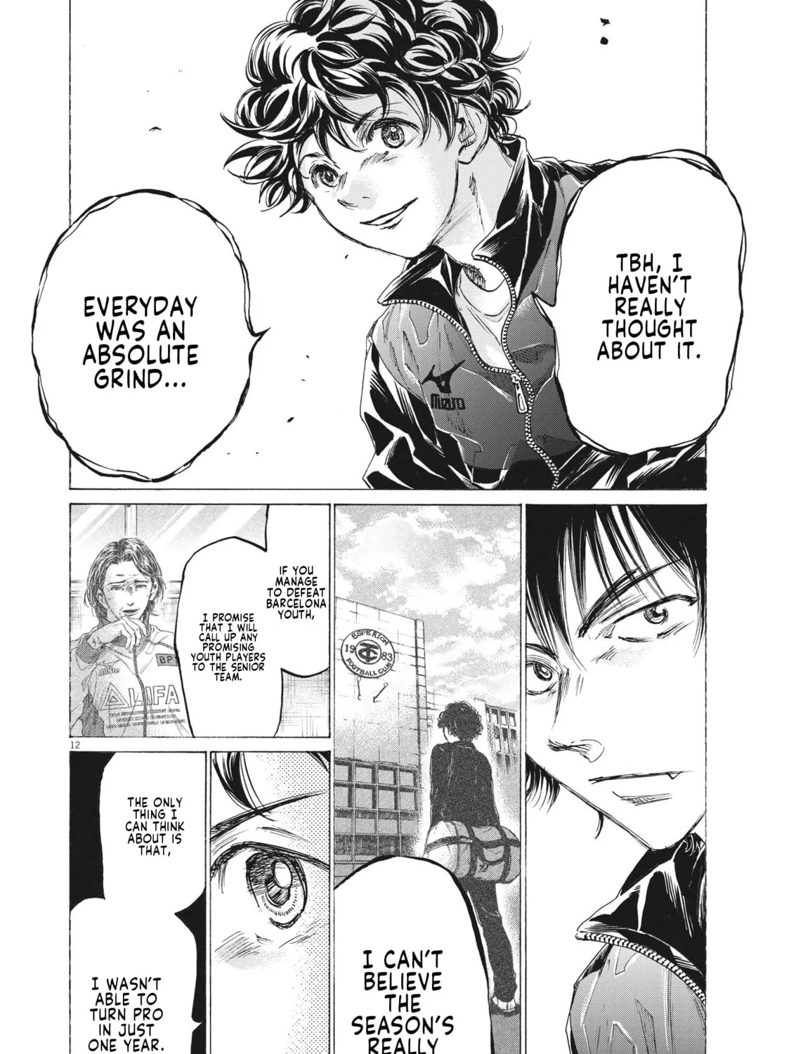 Read Ao Ashi chapter 310 image 23 on Lezhin