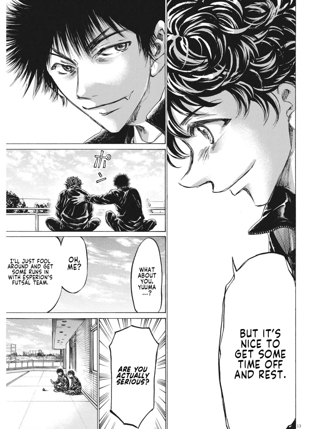 Read Ao Ashi chapter 310 image 25 on Lezhin