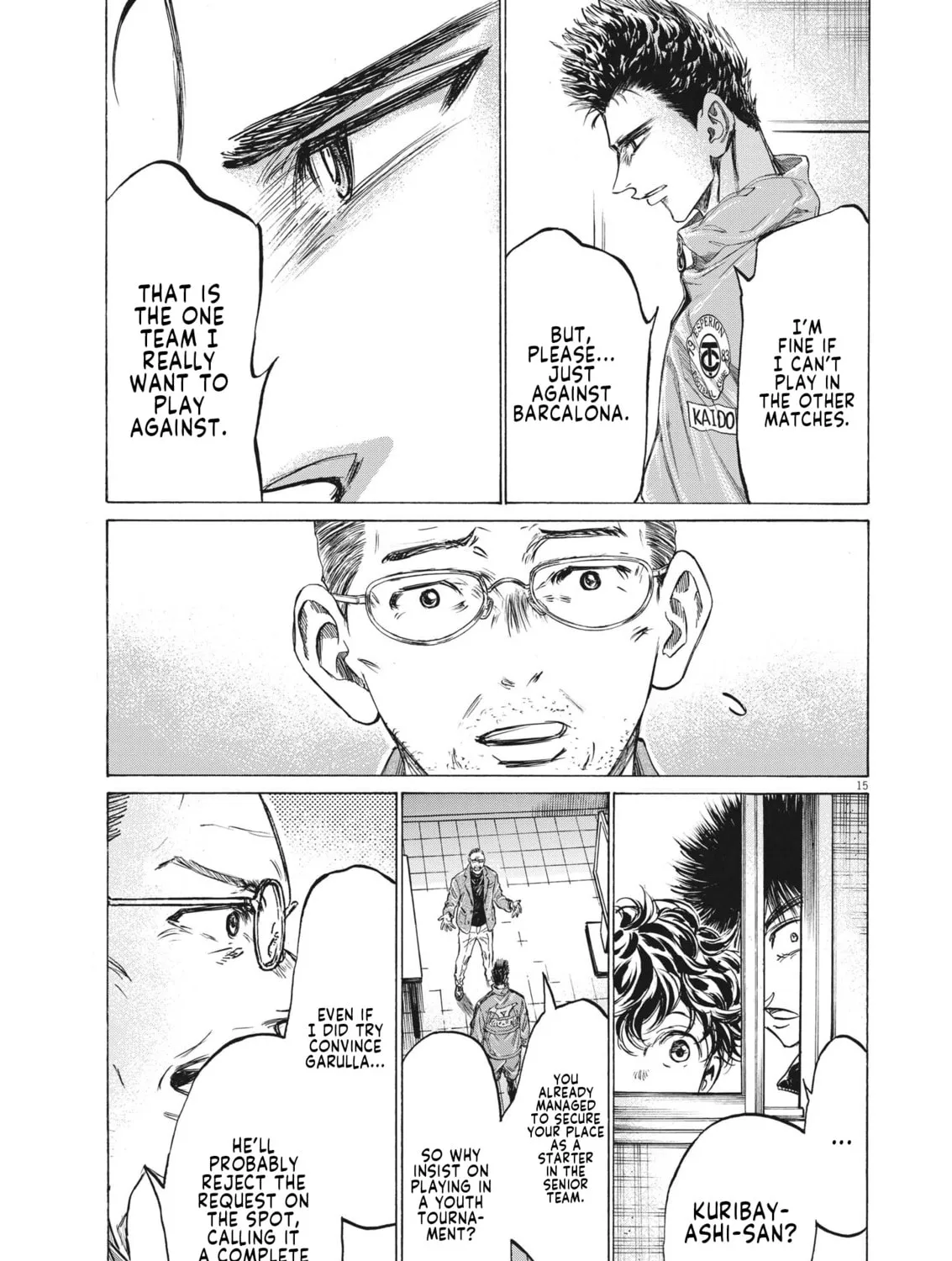 Read Ao Ashi chapter 310 image 29 on Lezhin