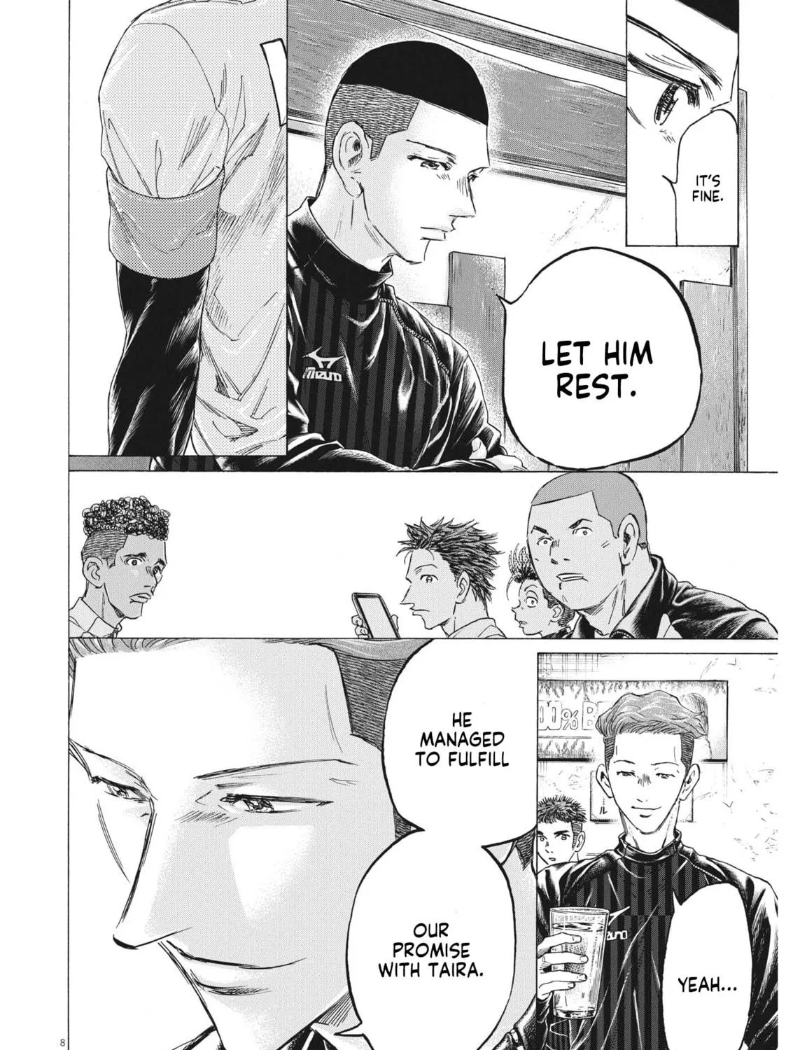 Read Ao Ashi chapter 311 image 15 on Lezhin