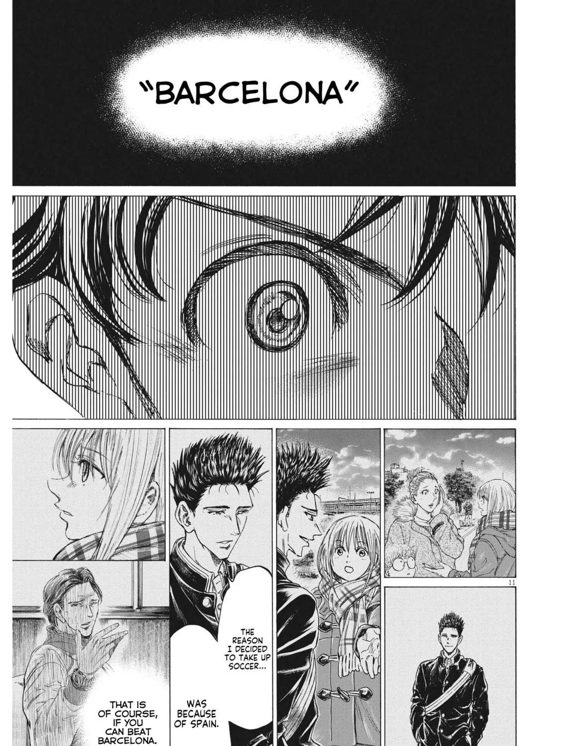 Read Ao Ashi chapter 311 image 21 on Lezhin