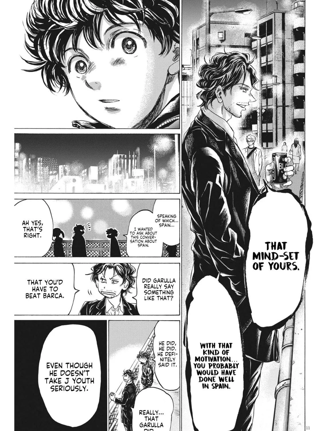 Read Ao Ashi chapter 312 image 21 on Lezhin