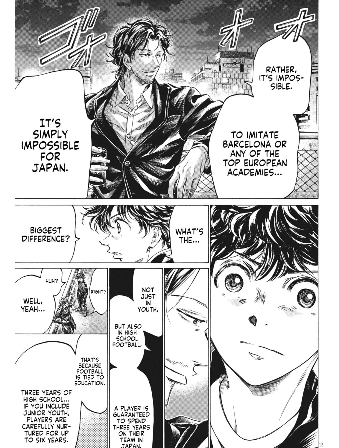 Read Ao Ashi chapter 312 image 25 on Lezhin
