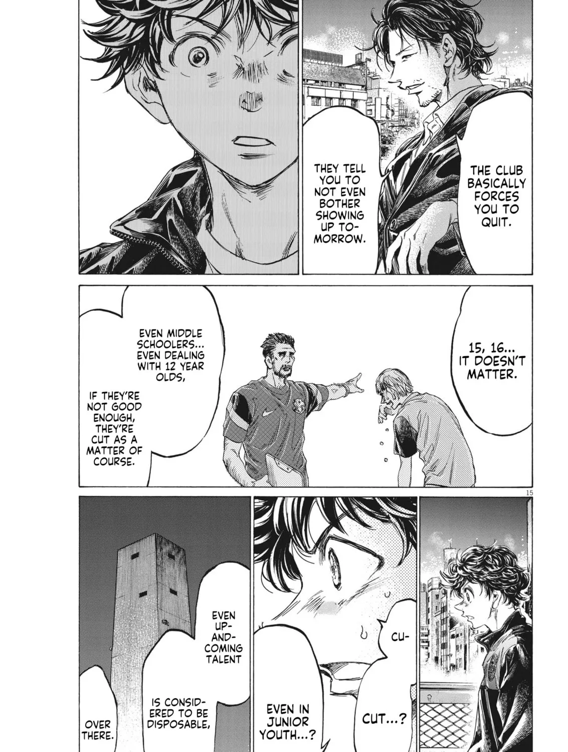 Read Ao Ashi chapter 312 image 29 on Lezhin