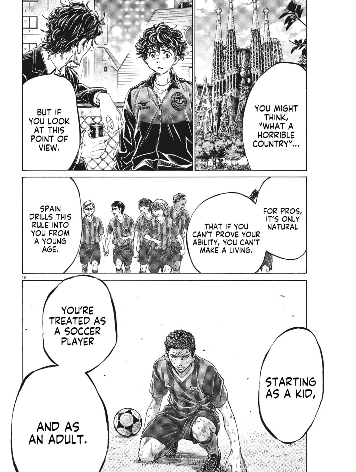 Read Ao Ashi chapter 312 image 31 on Lezhin